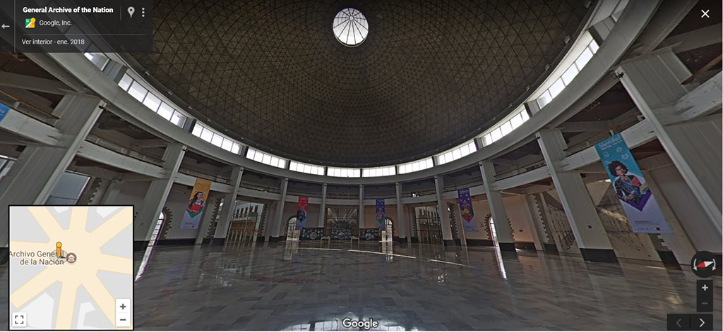 ¿Sabías que ahora puedes recorrer cada rincón del #AGNMex gracias a Google ‏Street View?