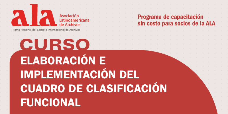 Curso Elaboración e implementación del cuadro de clasificación funcional