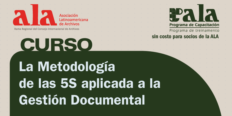 Curso La Metodología de las 5S aplicada a la Gestión Documental